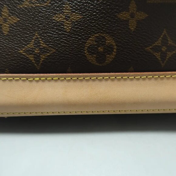 Louis Vuitton Alma Brown Monogram Canvas Tote 945-030725 - Picture 6 of 12